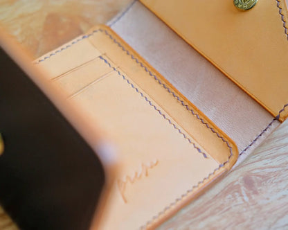 [Pre-order] Signature Trifold Wallet (Shell Cordovan Exterior)