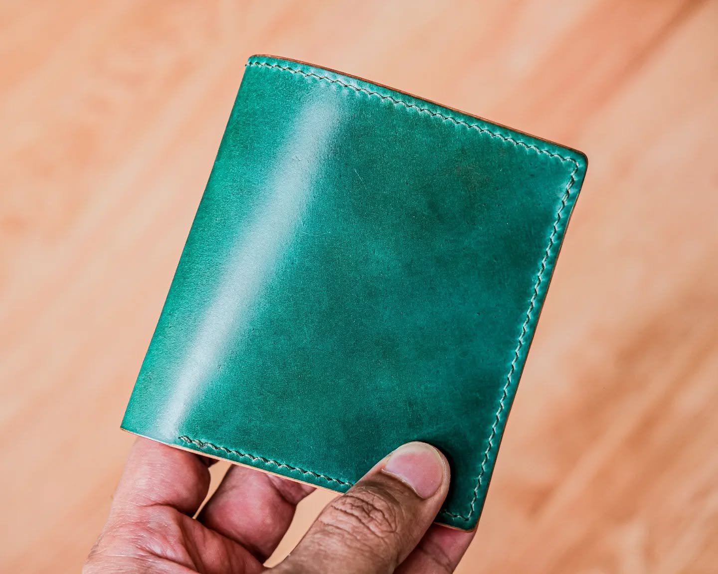 [Pre-order] Signature Trifold Wallet (Shell Cordovan Exterior)